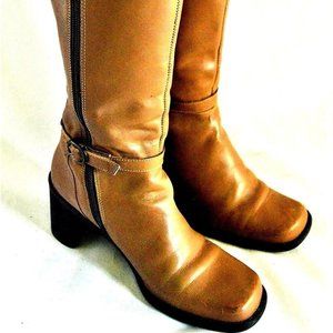 TOMMY HILFIGER VINTAGE BOOTS LEATHER KNEE HIGH